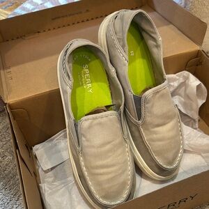 Sperry Gray Loafers Slip-Ons